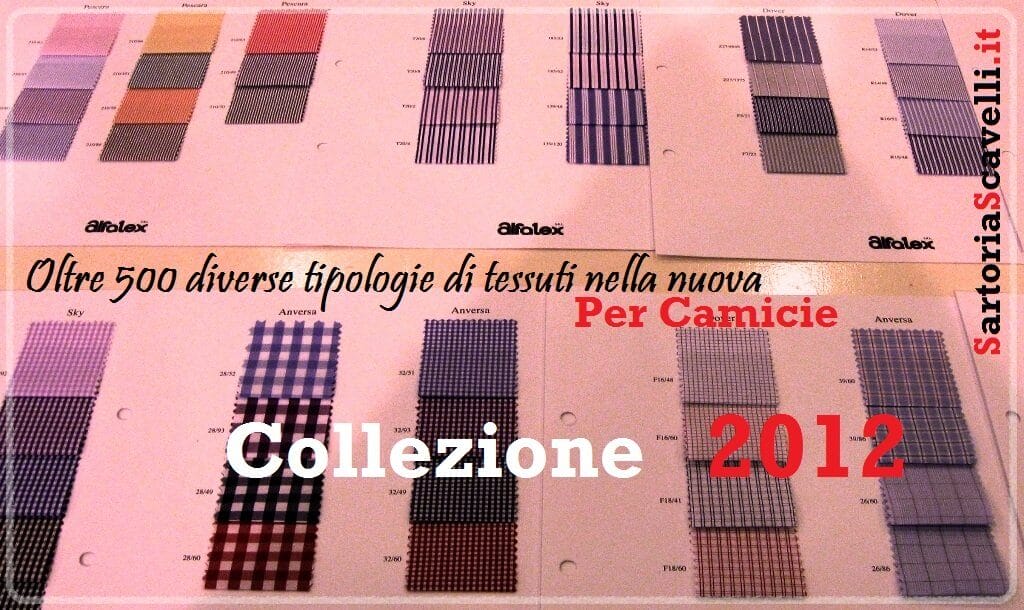 Oltre 500 diverse tipologie di tessuti nella nuova collezione 2012 Alfatex