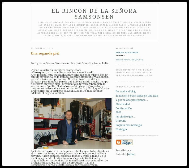 Rassegna Stampa - Sartoria Scavelli