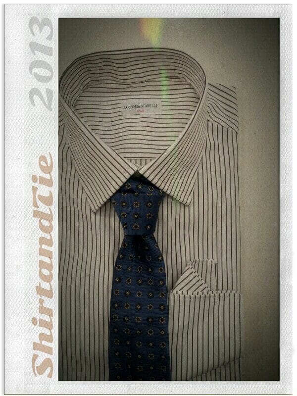 Shirt and tie 2013 ~ Sartoria Scavelli Roma