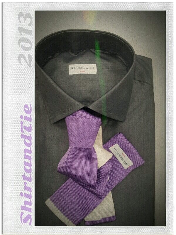 Shirt and tie 2013 ~ Sartoria Scavelli Roma