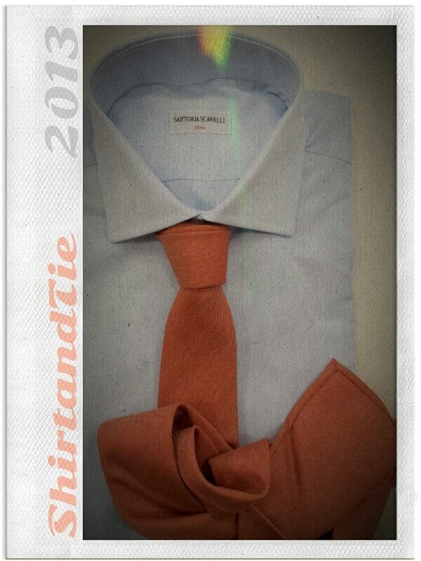 Shirt and tie 2013 ~ Sartoria Scavelli Roma