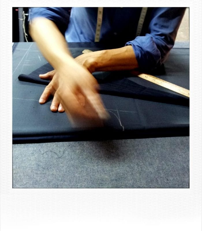 Istantanee di lavoro in Sartoria Scavelli ~ Roma