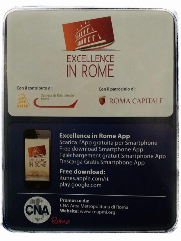 Excellence in Rome Excellence in Rome