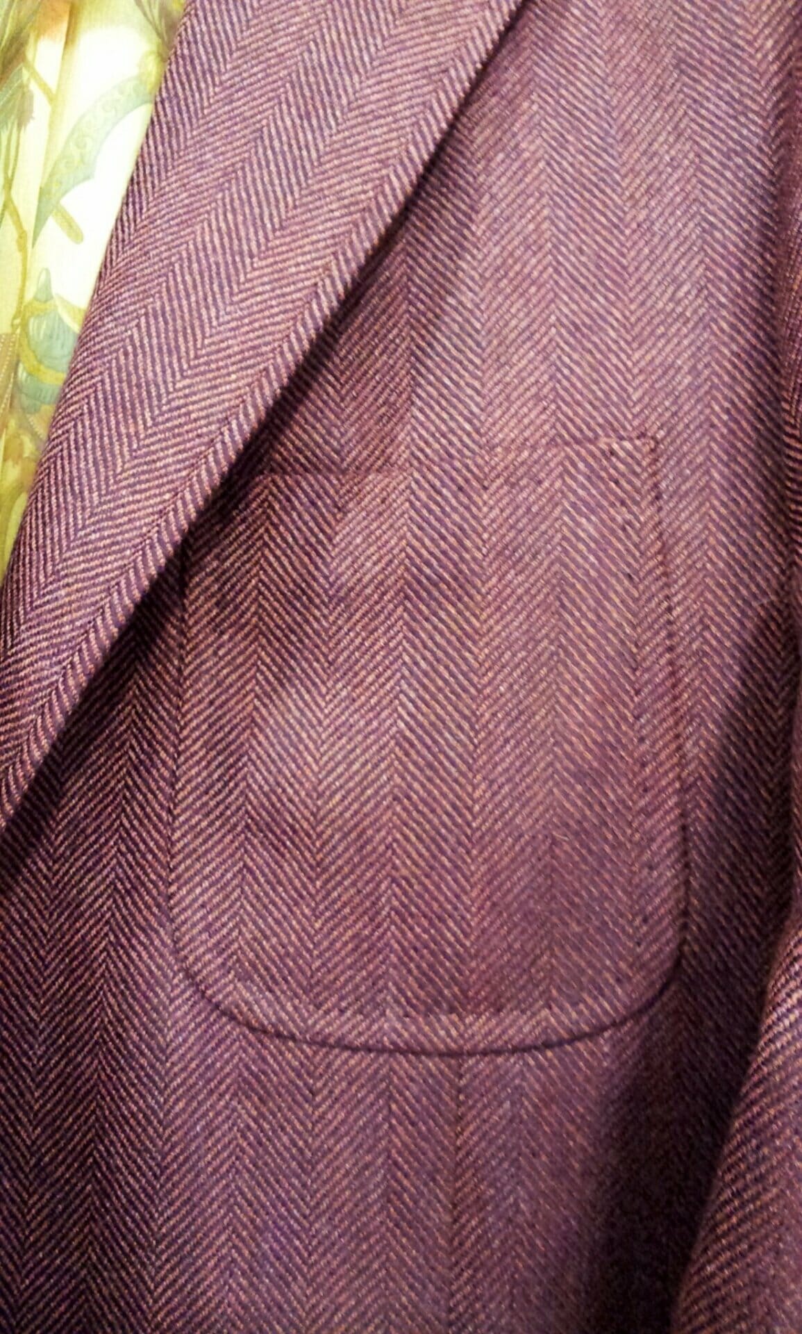 Giacca su misura in lana/cashmere ~ Sartoria Scavelli Roma