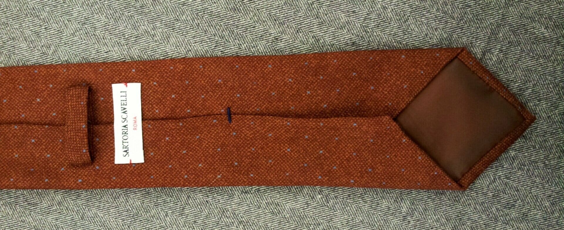 Cravatte in lana e seta ~ Sartoria Scavelli Roma