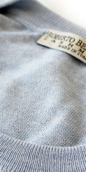 Cashmere e seta su misura