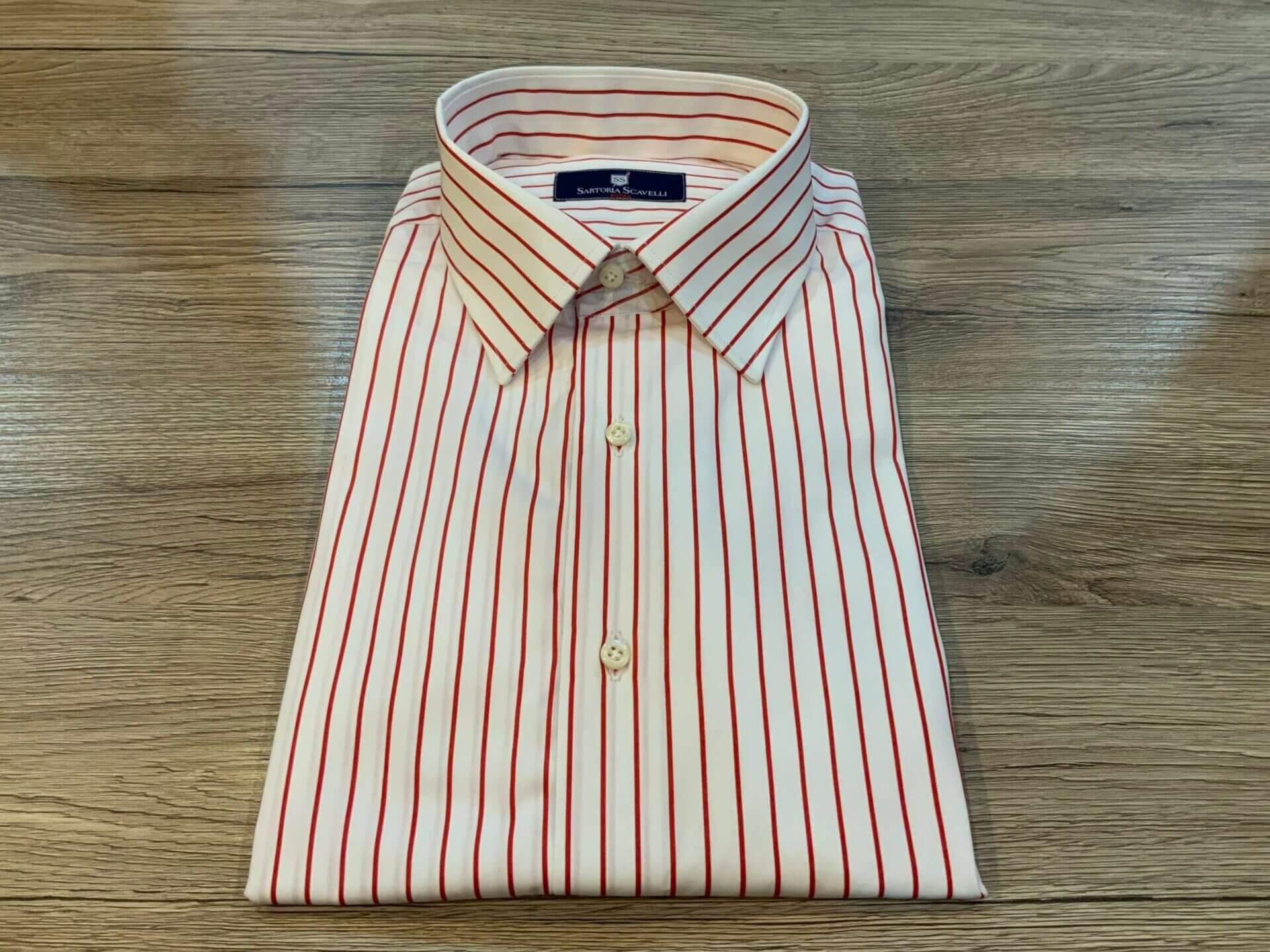 Camicia Sartoriale a Righe Rosse - immagine 2