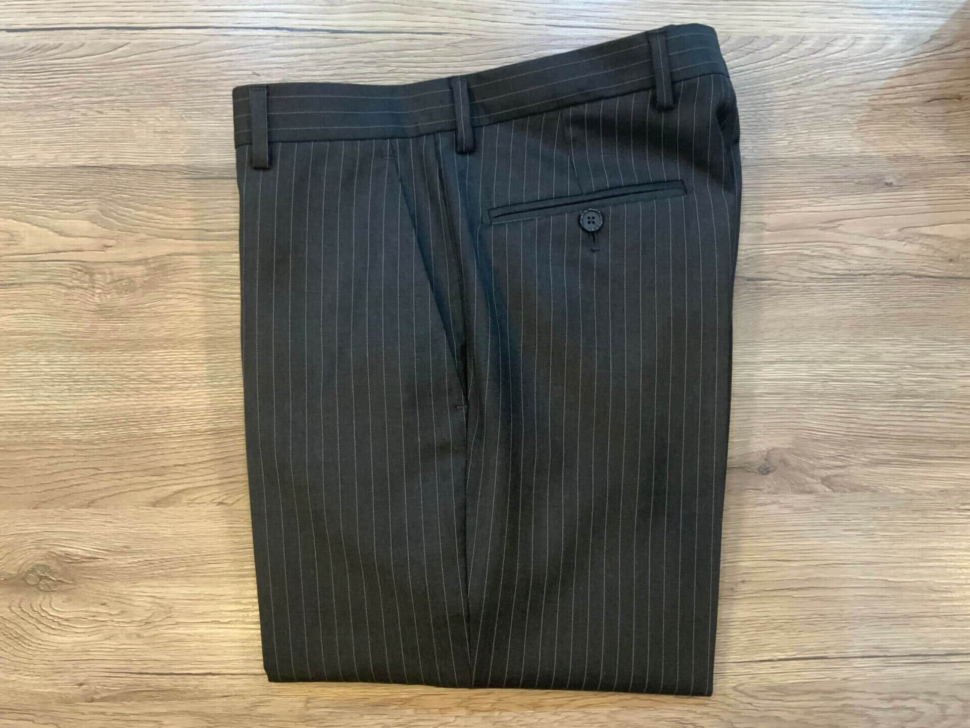 Pantalone Sartoriale Gessato Grigio