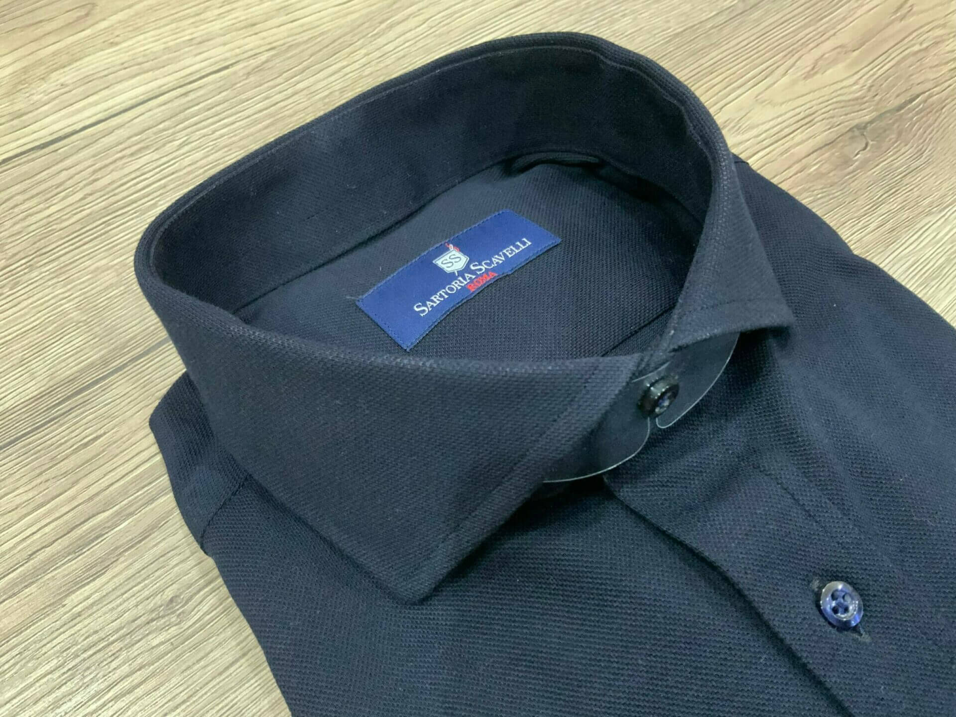 Camicia Sartoriale Jersey Blu - immagine 3