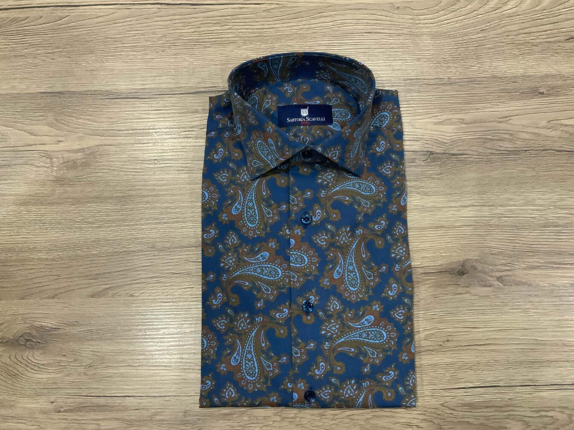 Camicia Sartoriale Disegno Cashmere - immagine 2