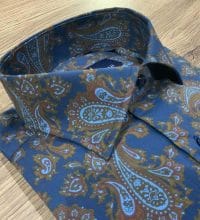 Camicia Sartoriale Disegno Cashmere