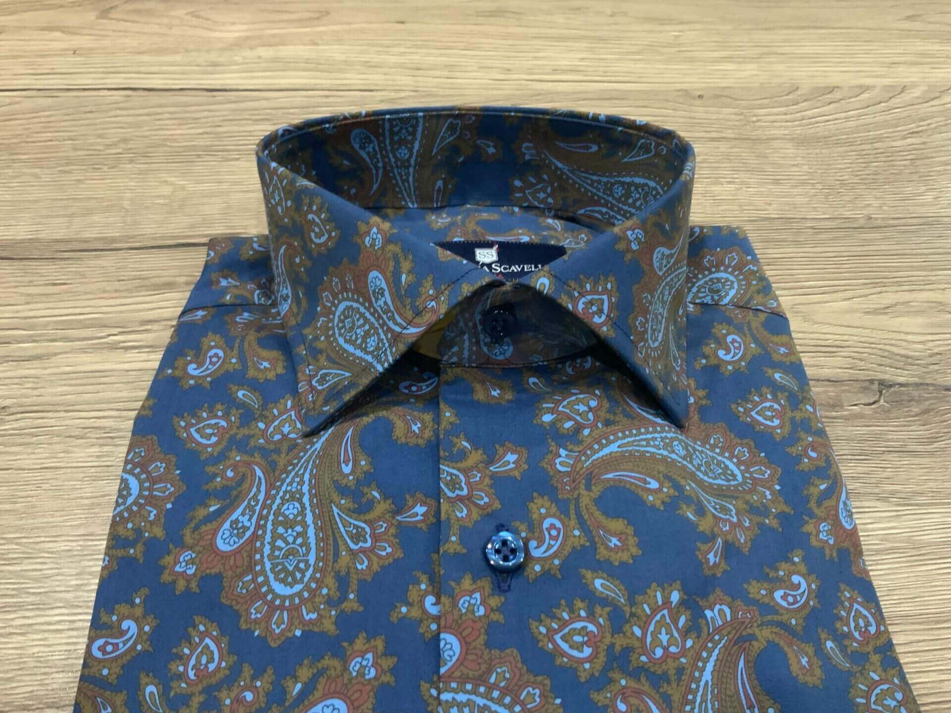 Camicia Sartoriale Disegno Cashmere - immagine 4