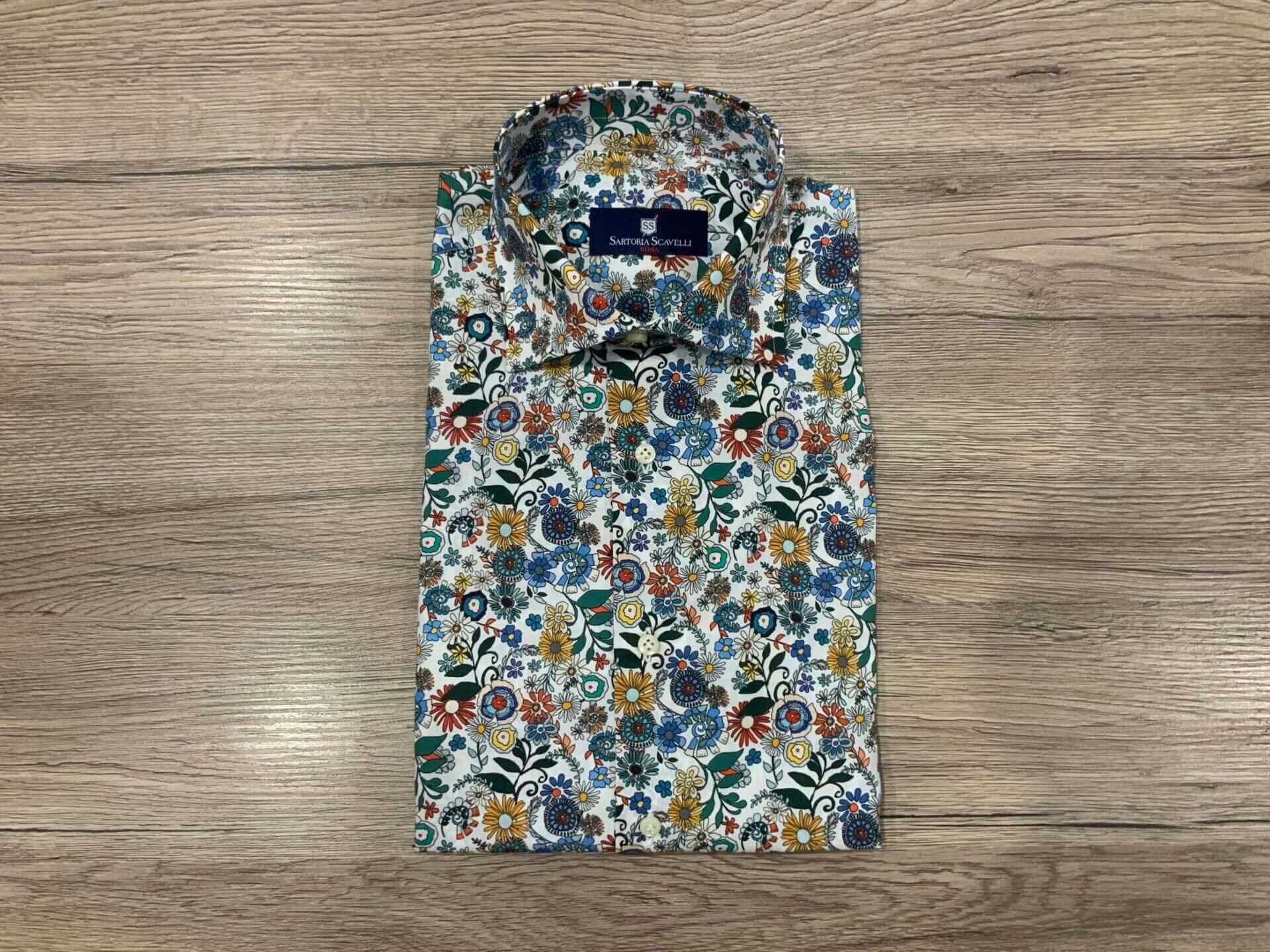 Camicia Sartoriale Fiori 2 - immagine 2