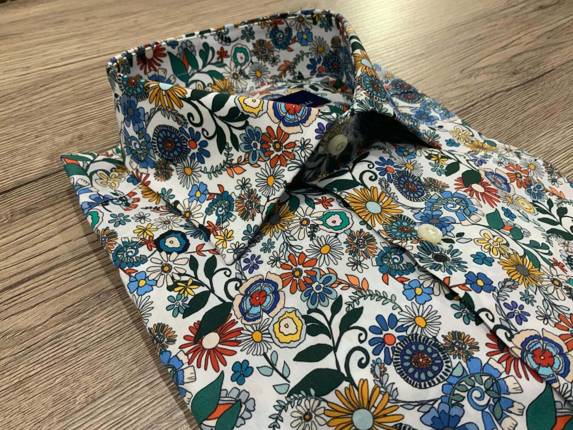 Camicia Sartoriale Fiori 2